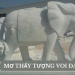 mơ thấy tượng voi đá